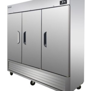 Fresh Refrigeration FRB-72FS | Bottom Mount Upright | 3 Doors | Upright Freezer